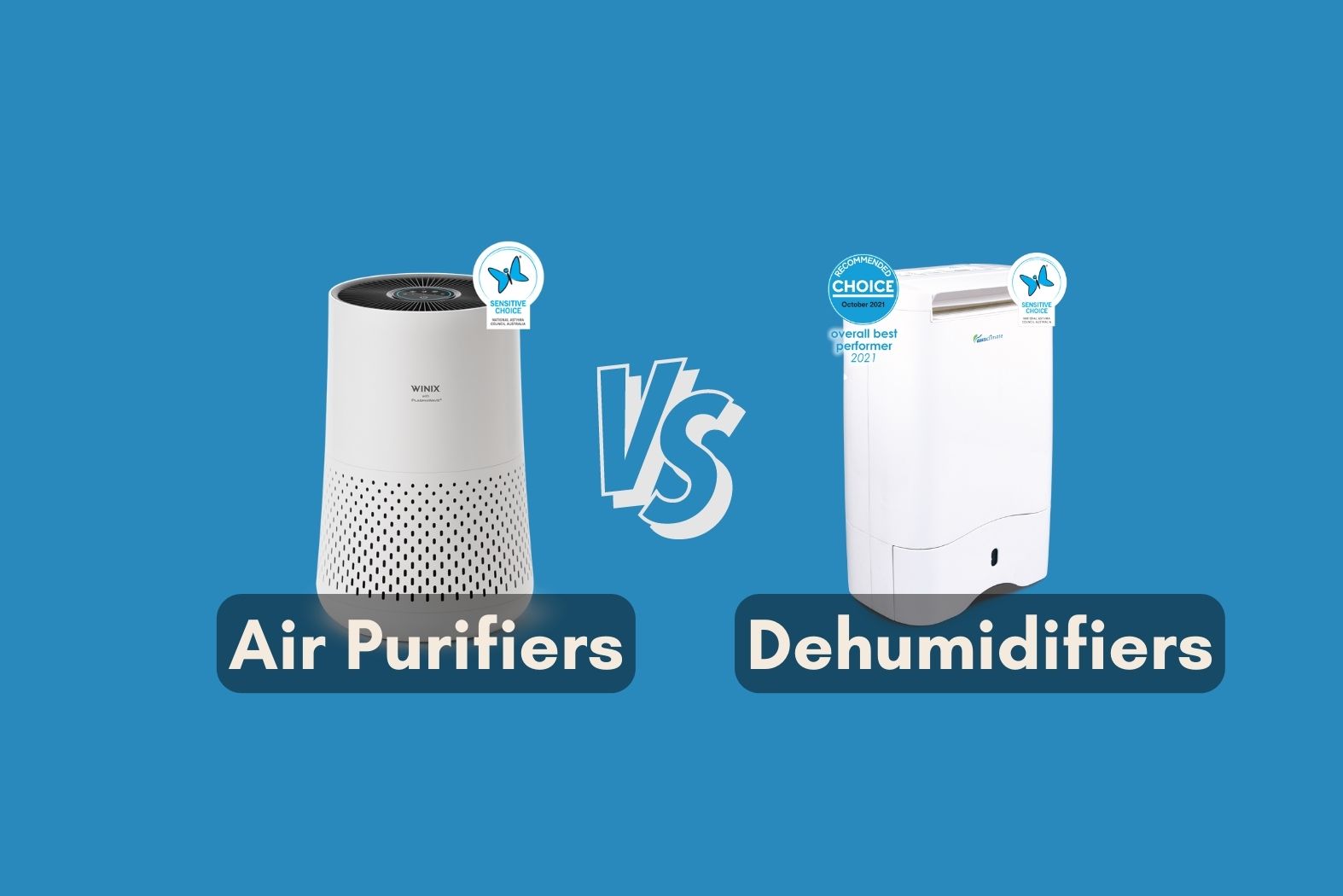 Air purifiers vs Dehumidifiers