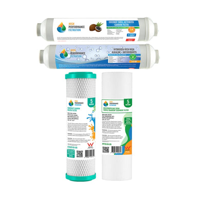 7 Stage Hydrogen Rich High Alkaline Reverse Osmosis Pre+Post Water Filter Pack 1 (GT1-11H)