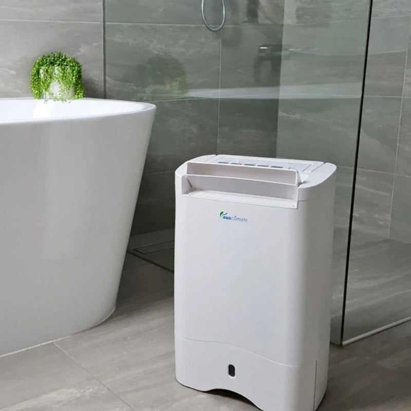 Ausclimate cool seasons 10L desiccant dehumidifier great for bathrooms