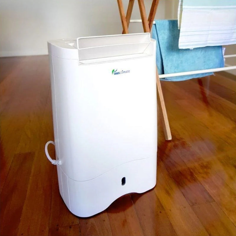 Ausclimate cool seasons premium 10L desiccant dehumidifier helps to dry clothes