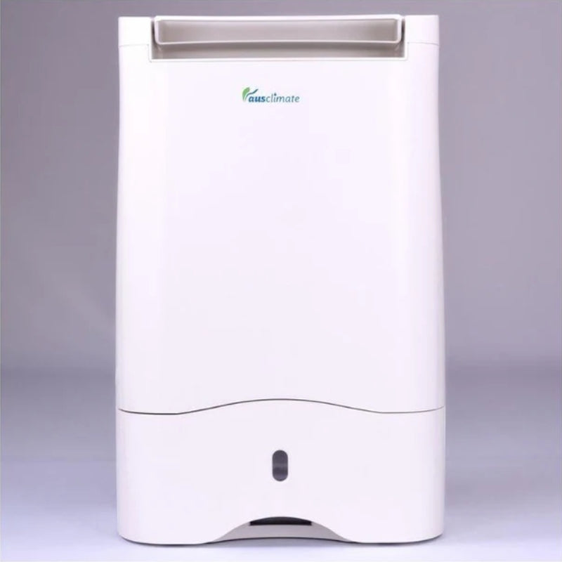 Ausclimate cool seasons premium 10L desiccant dehumidifier front view