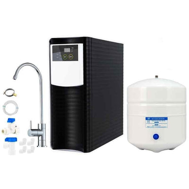 Smart Monitor HPF 5 Stage Quick Change Alkaline Undersink Reverse Osmosis System 12L