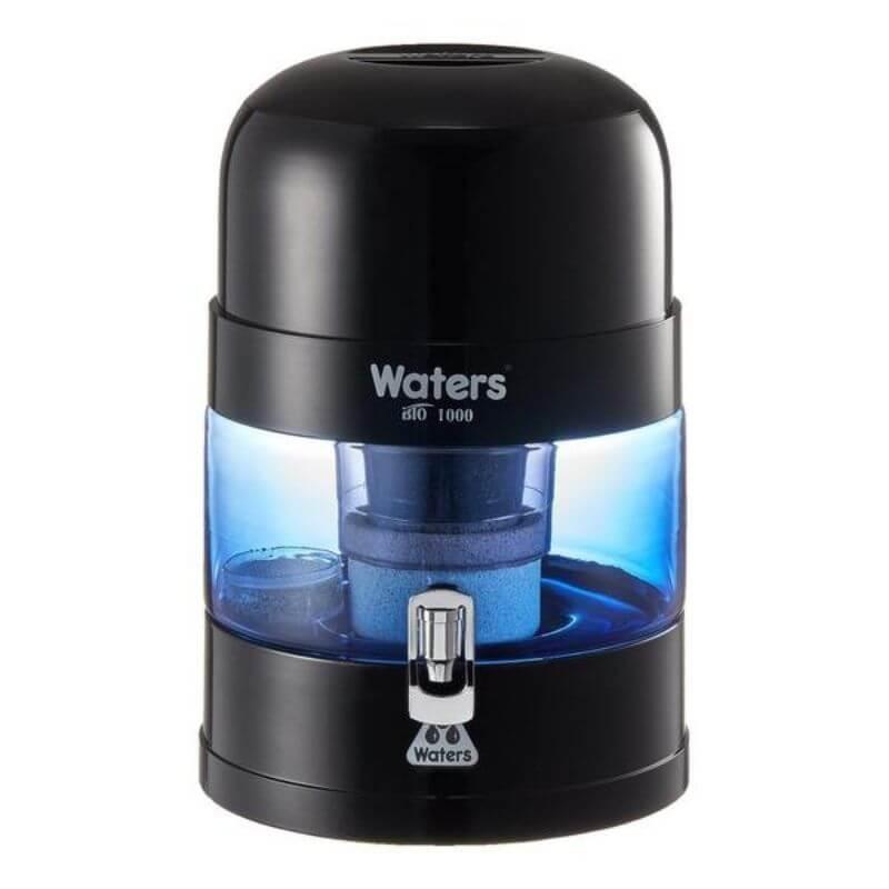 Waters Co Bio 1000 Black 10 Litre Bench Top Filter front