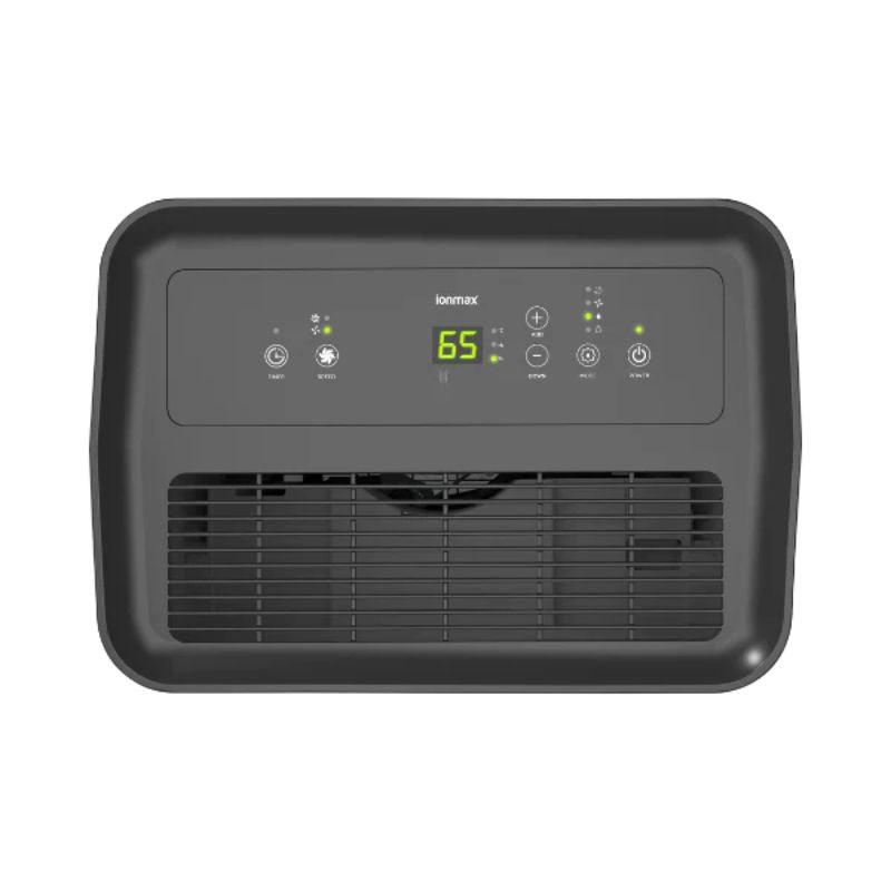 Ionmax Rhine 50L Dehumidifier top view and controls