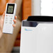 Ausclimate 3-in-1 portable air conditioner remote control