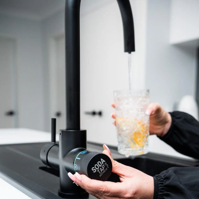 Soda Tap 5 in 1 Sparkling, Chilled & Ambient Filtered Soda Water Tap