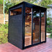 Innerlight Demfin 5 Person Outdoor Traditional Steam Sauna outdoors