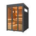 Innerlight Demfin 5 Person Outdoor Traditional Steam Sauna side view