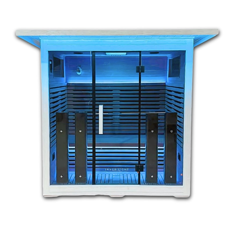 Innerlight La Mar Outdoor Infrared Sauna White 4 person