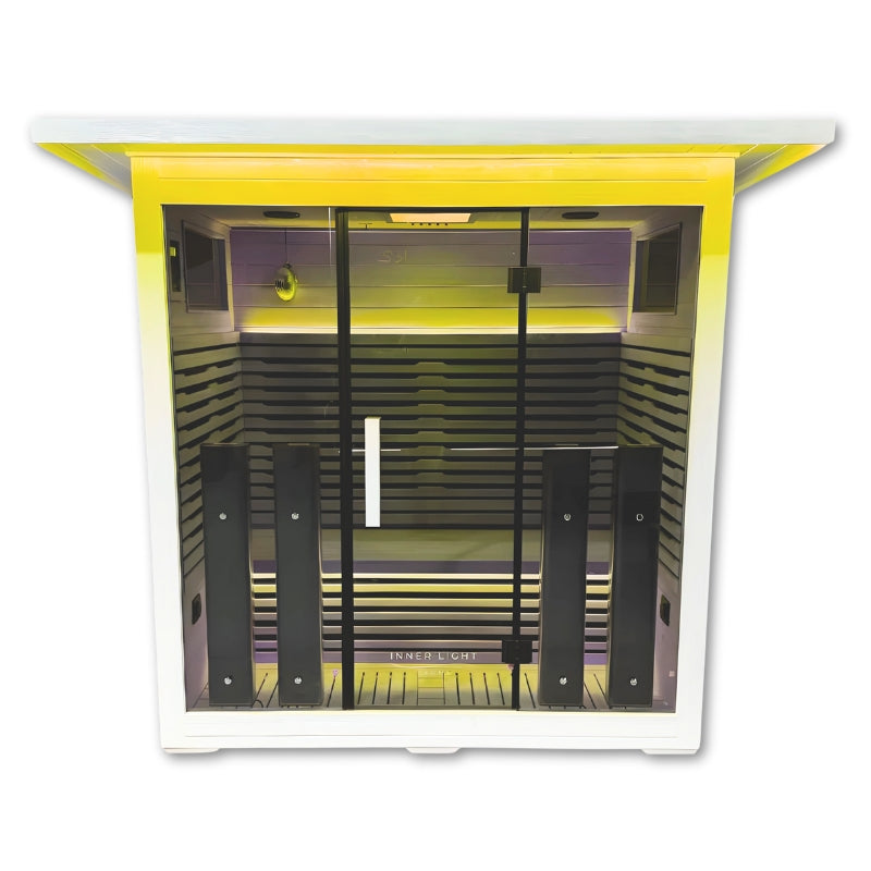Innerlight La Mar Outdoor Infrared Sauna White 4 person