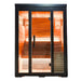 Innerlight Bella Deluxe 3 Person Outdoor Infrared Sauna front view