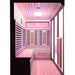 Innerlight Bella Deluxe 5 Person Outdoor Infrared Sauna interior view