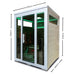 Innerlight Bella Deluxe White 3 Person Outdoor Infrared Sauna dimensions