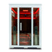 Innerlight Bella Deluxe White 3 Person Outdoor Infrared Sauna  front view