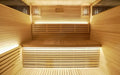 Innerlight Demfin Traditional 6 Person Outdoor Sauna  inside view