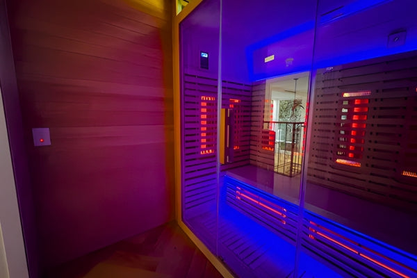 Innerlight 4 Person Full Spectrum Infrared Sauna in a day spa