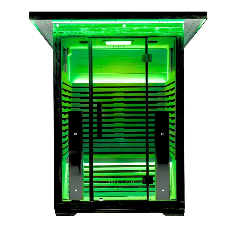 Innerlight Outdoor 2 person full spectrum Infrared Sauna green
