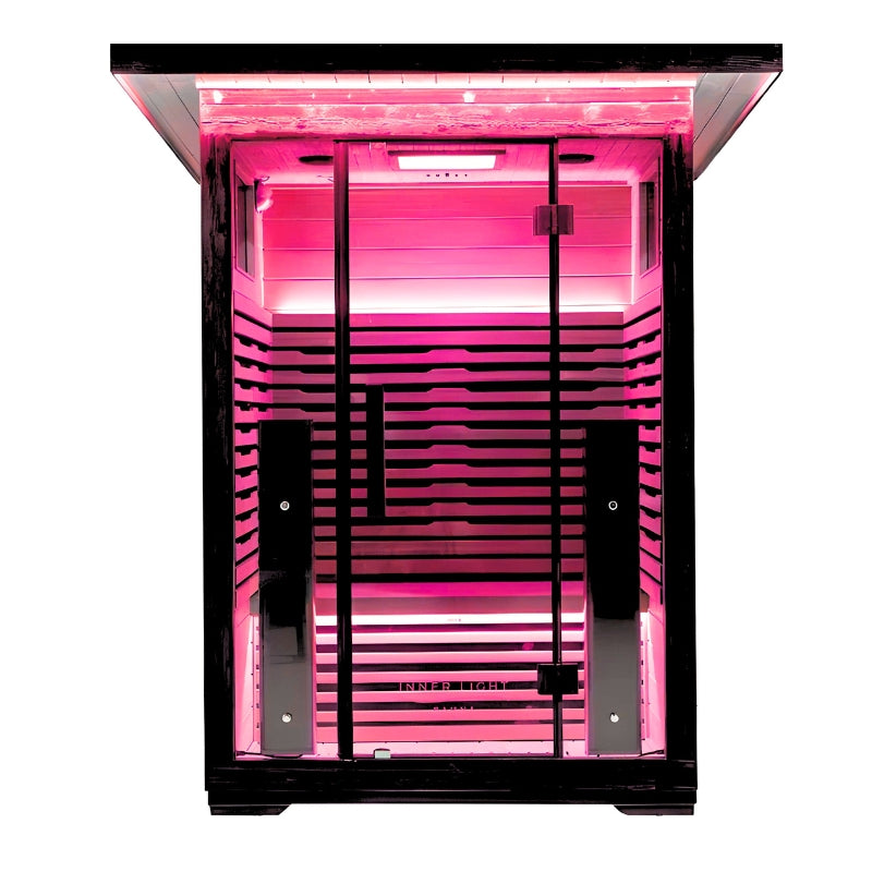 Innerlight Outdoor 2 person full spectrum Infrared Sauna magenta