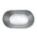 Innerlight Oval Stainless Steel Ice Bath top view