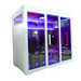 Innerlight Bella Deluxe 5 Person Outdoor Infrared Sauna front side view