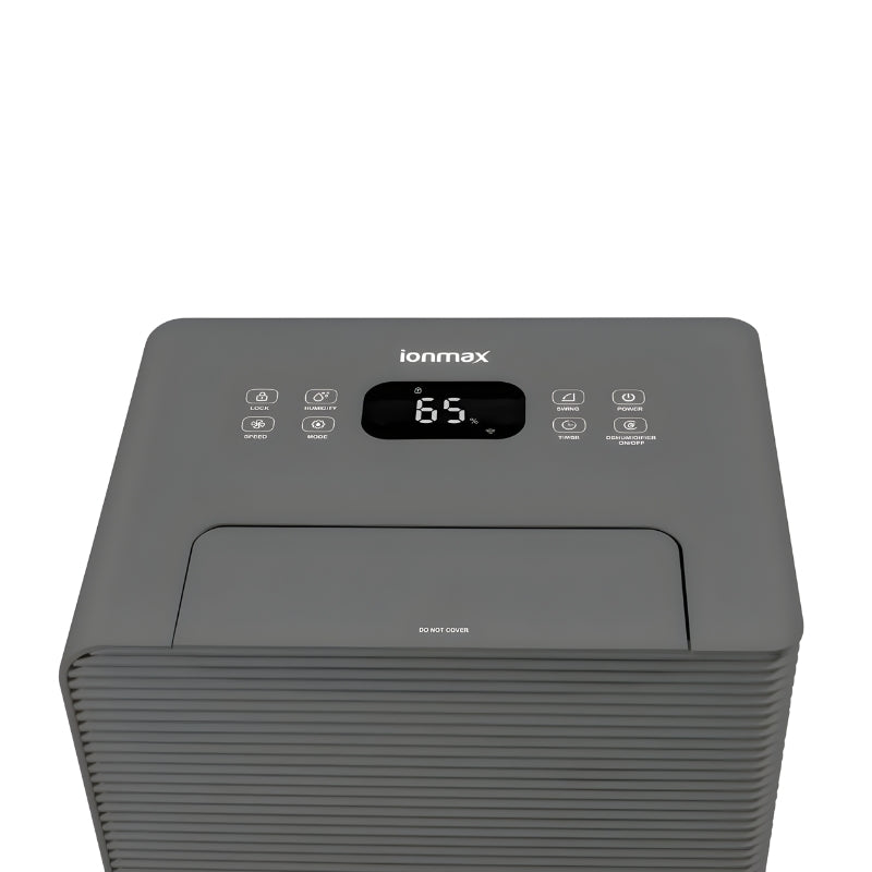 Ionmax Rhine Pro 50L Smart 2-in-1 Air Purifier & Dehumidifier controls