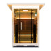 La Mar 2 person Outdoor Infrared Sauna White natural light