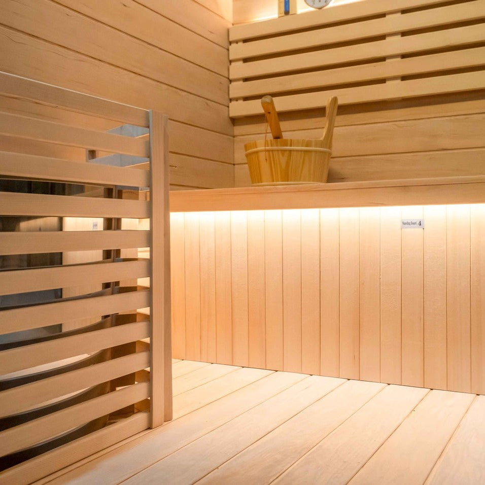 PlusLife Signature 2-3 Person Sauna - Traditional Finnish Interior