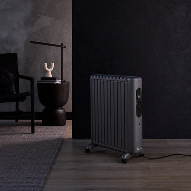Ausclimate Smart Enclosure Oil Filled Heater in the living room