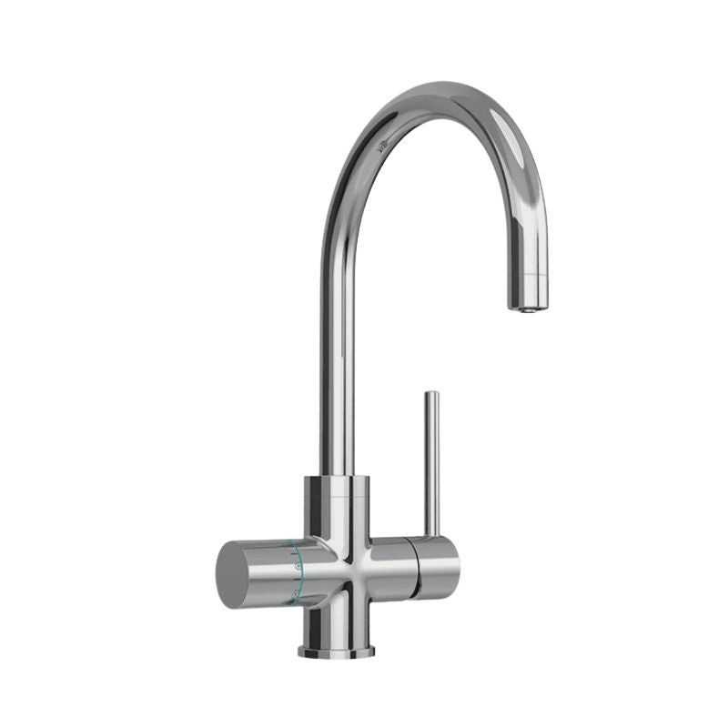 Sodatap 5 in 1 Sparkling Water Tap Stainless Steel Curved