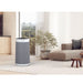 Winix Zero+ 360 5-Stage Air Purifier silver lounge room