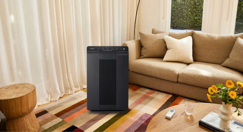 Winix Zero 4-Stage Air Purifier in a lounge room