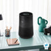 Winix compact air purifier black on desk
