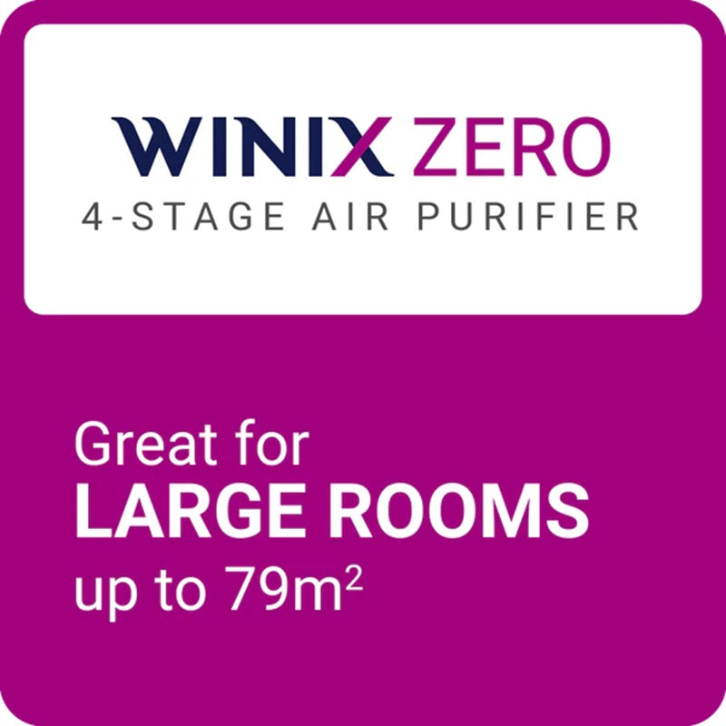 Winix zero 4 stage room size guide