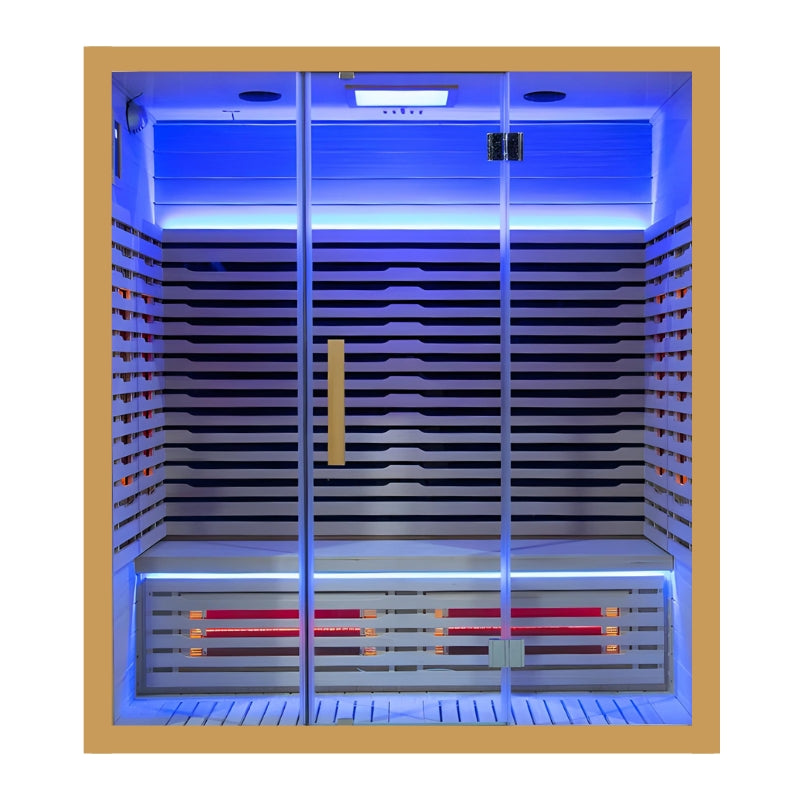 Innerlight 4 Person Full Spectrum Infrared Sauna Blue light