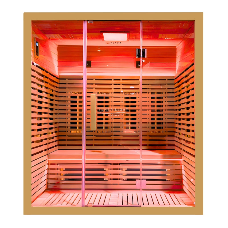 Innerlight 4 Person Full Spectrum Infrared Sauna red light