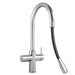 Sodatap 5 in 1 Sparkling Water Tap  brushed stainless steel pull out