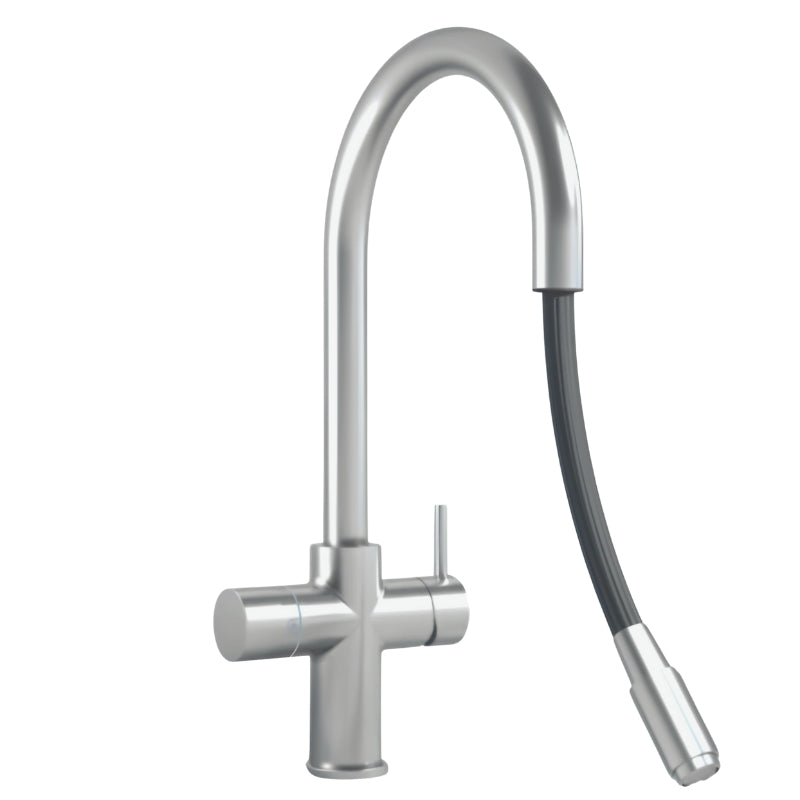Soda tap 5 in 1 Sparkling Water Tap  chrome pull out