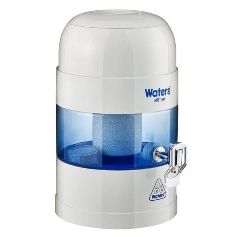 Waters Co Bio 400 5.25 Litre Bench Top Water Filter Bench Top Filters sideview