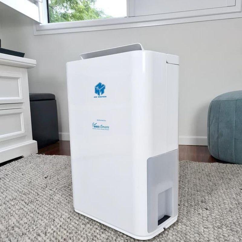 Ausclimate NWT compact 16L dehumidifier side view