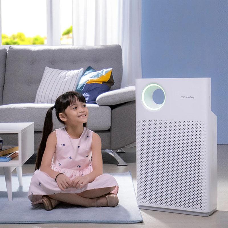Coway 1018F Classic Air Purifier with child