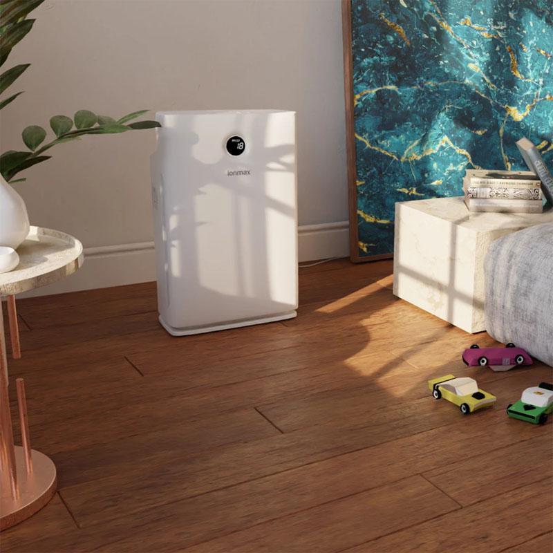 Ionmax 430 air purifier in bedroom