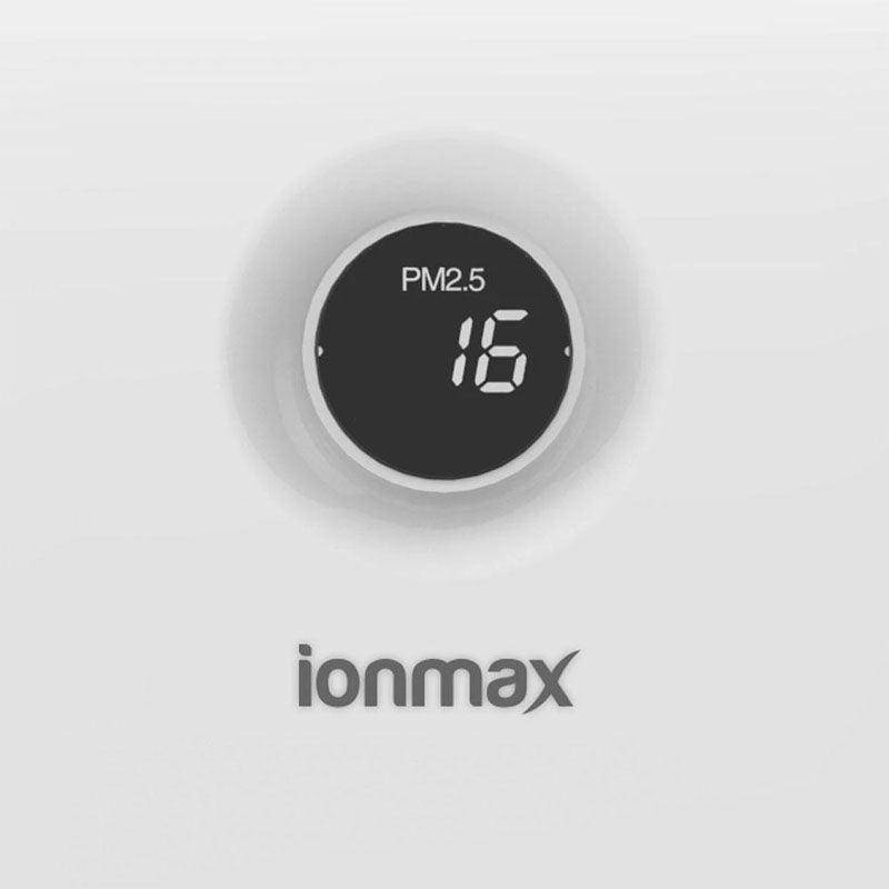 Ionmax 430 air purifier particle display