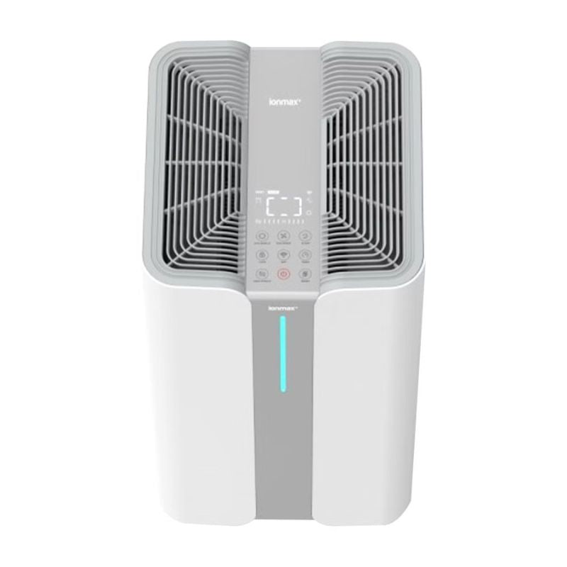 Ionmax Aire ION 900 Pro Aire UV HEPA Air Purifier Controls and Upper