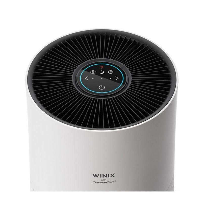 Winix Compact 4 Stage Air Purifier  top view of controls